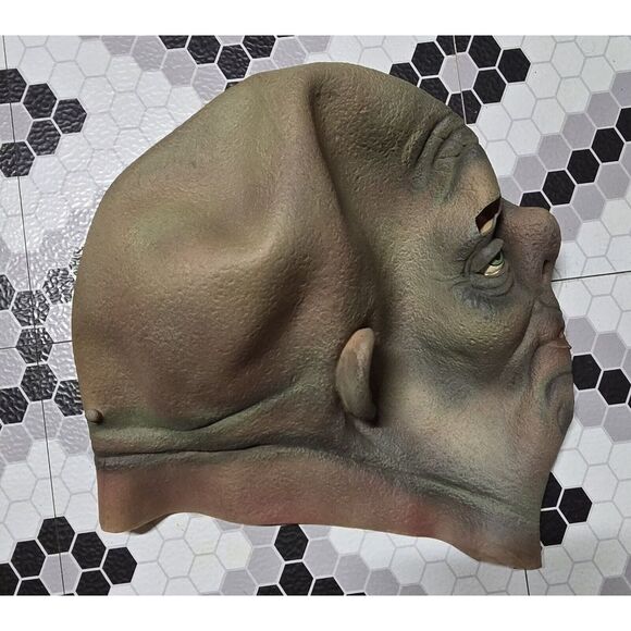 Vintage 1997 The Paper Magic Group Halloween Latex Rubber Mask Quasimodo Ogre - Picture 8 of 10